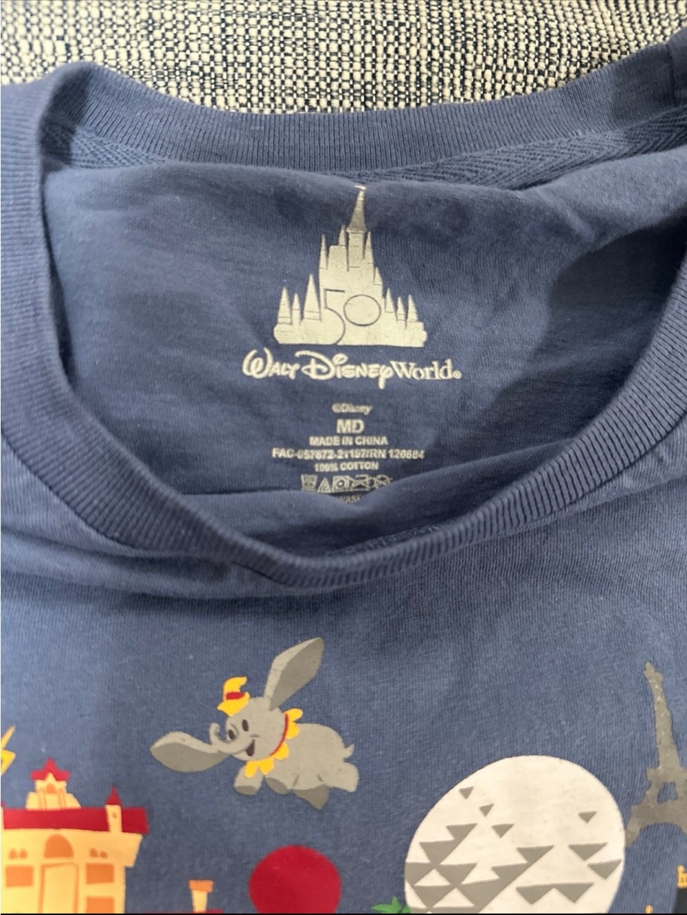 Walt Disney World 50th Long Sleeve Shirt - Picture 3 of 3